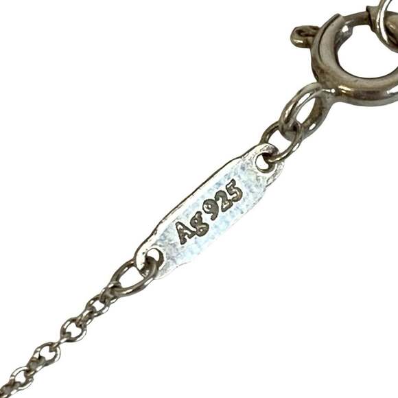 Return to Tiffany®:Heart Tag Toggle Necklace in Silver  TIFFANY Authentic Silver Heart Necklace